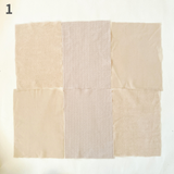 【パッチワーク】6枚ハギのベレー帽・おしゃれな帽子が作れるキット　