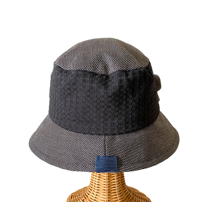 チャリティーキット・いい感じのクロシェ・バケットハットが作れるキット 帽子型紙
