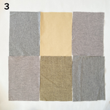 【パッチワーク】6枚ハギのベレー帽・おしゃれな帽子が作れるキット　