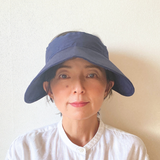 帽子にもなるサンバイザー：日除け　つば3種類 2WAY フリーサイズ つば3種類　型紙　PDFダウンロードも 商用利用可
