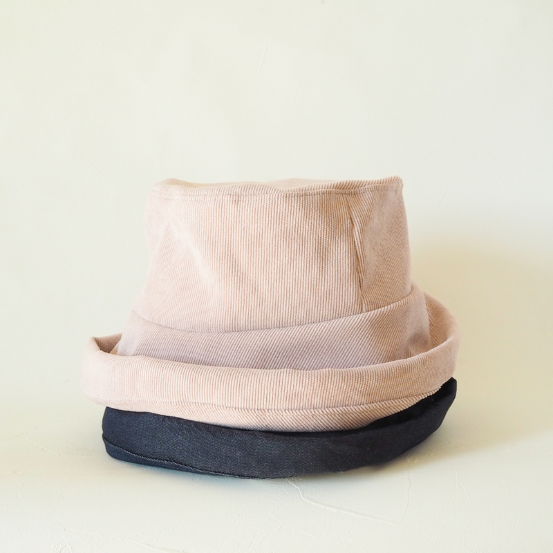 mite 帽子 おりまげ帽子 受注商品】えん帽子/和紙ブレード〈ブラック mite 帽子 おりまげ帽子 受注商品】えん帽子/和紙ブレード〈ブラック