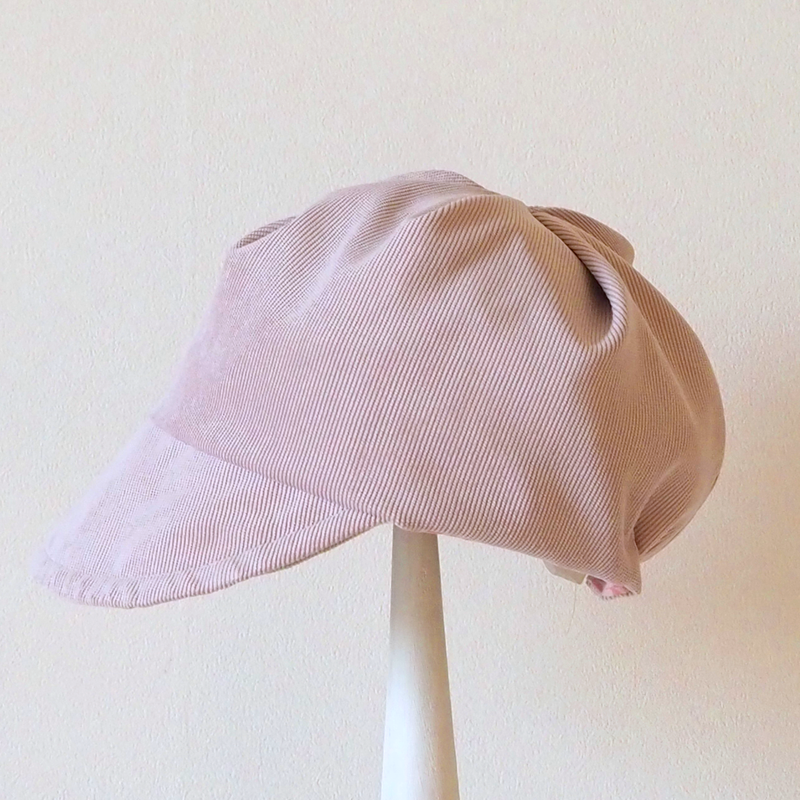 プリーツハットキット・ 簡単おしゃれな帽子が作れるお得なキット　型紙つき　初心者　簡単　動画付き