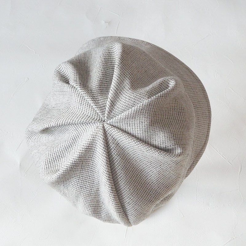 プリーツハットキット・ 簡単おしゃれな帽子が作れるお得なキット　型紙つき　初心者　簡単　動画付き