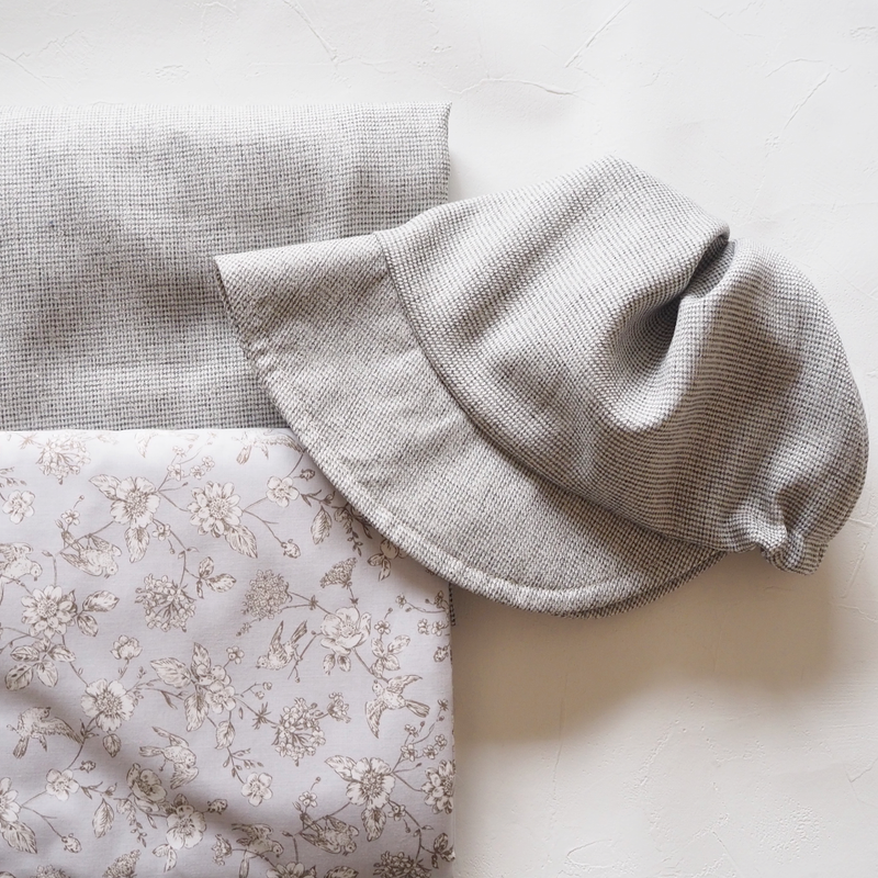 プリーツハットキット・ 簡単おしゃれな帽子が作れるお得なキット　型紙つき　初心者　簡単　動画付き