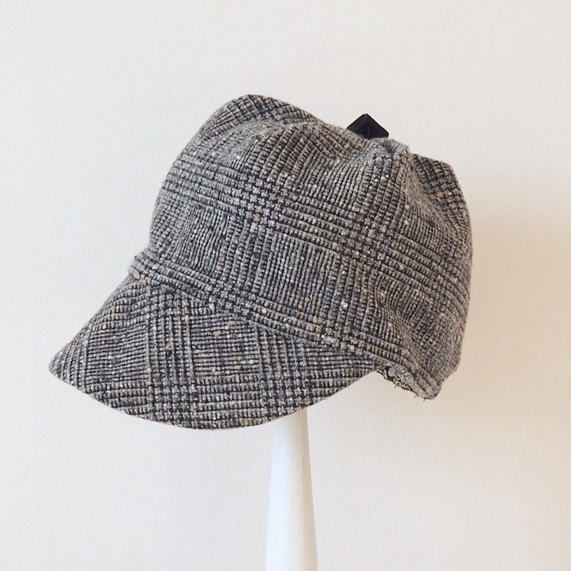 簡単おしゃれな医療用帽子にも：プリーツハットフリーサイズ　型紙　PDFダウンロードも 子供サイズ 商用利用可