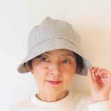 プリーツハットキット・ 簡単おしゃれな帽子が作れるお得なキット　型紙つき　初心者　簡単　動画付き