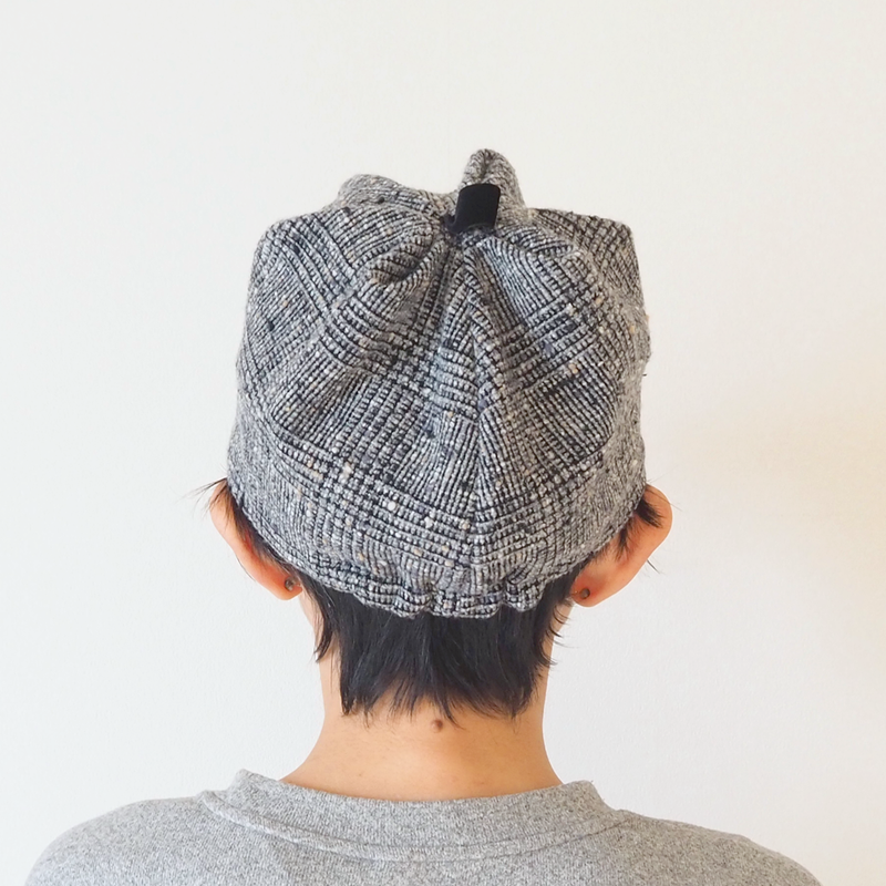 プリーツハットキット・ 簡単おしゃれな帽子が作れるお得なキット　型紙つき　初心者　簡単　動画付き