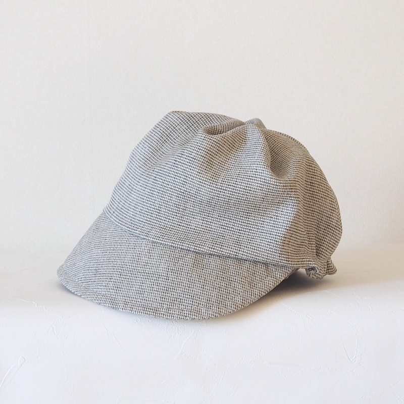 簡単おしゃれな医療用帽子にも：プリーツハットフリーサイズ　型紙　PDFダウンロードも 子供サイズ 商用利用可