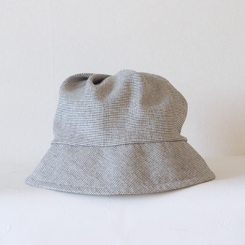 簡単おしゃれな医療用帽子にも：プリーツハットフリーサイズ　型紙　PDFダウンロードも 子供サイズ 商用利用可