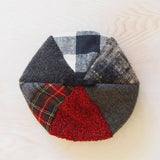 6枚はぎベレー帽　帽子型紙　Berets (six fabric pieces) : PDF Download Hat Sewing Pattern easy Beginner kawaii