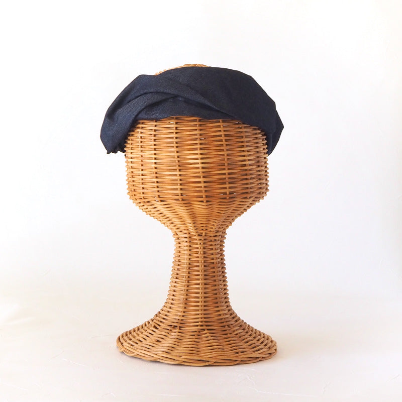 手縫い100目で作れるボンネ：帽子みたいなヘアアクセサリー
