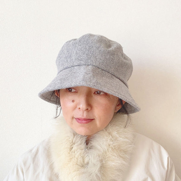 【つば長め＆短め】ふっくらクロシェ：  2枚ハギ・小顔効果のある帽子 型紙　初心者 子供サイズ PDFダウンロードも 商用利用可